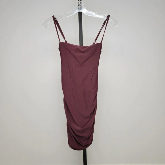 Tiger Mist Tie Back Ruched  Dress - Picture 1 of 6